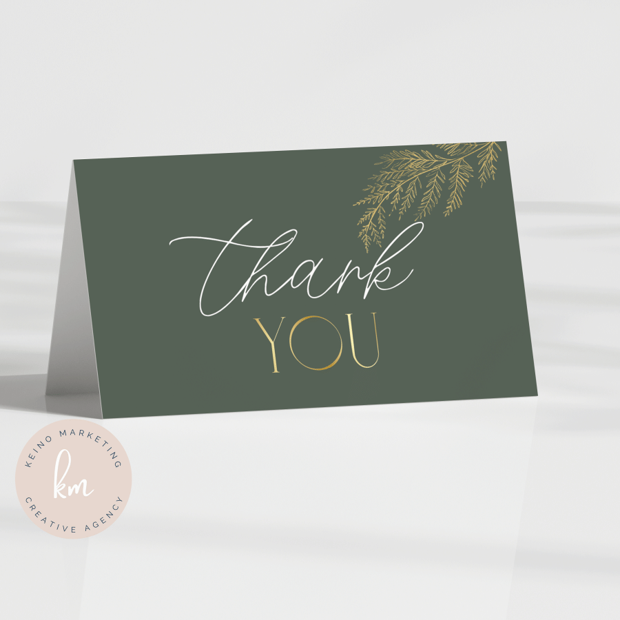 THANK YOU PLACE CARD